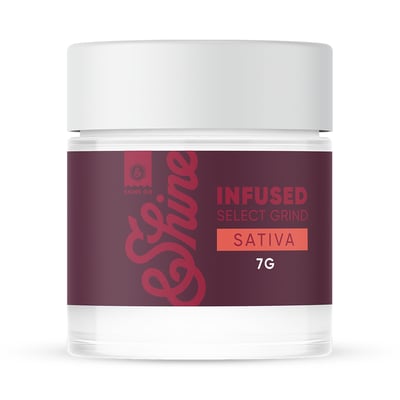 Photograph of product: &SHINE Strawberry Gas 1/4 Infused Shake - 7g