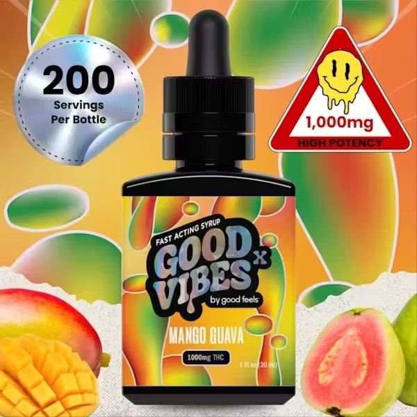 Photograph of product: Mango Guava - Tincture - GF - Vegan - 0 calories