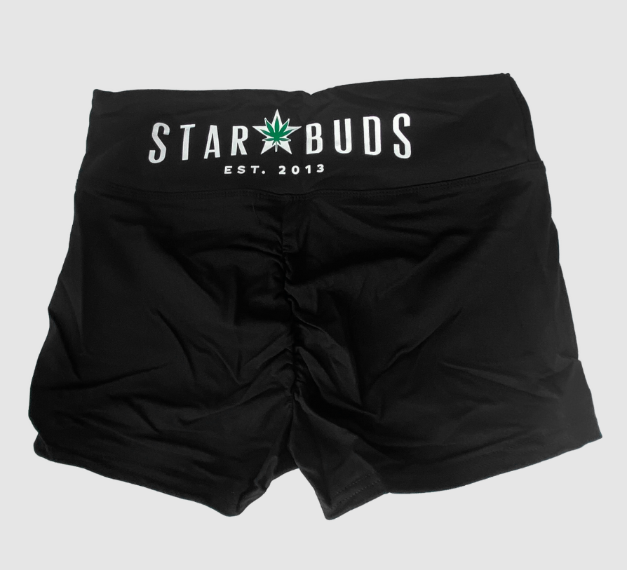 Photograph of product: Star Buds Rusched Athletic Shorts XLRG