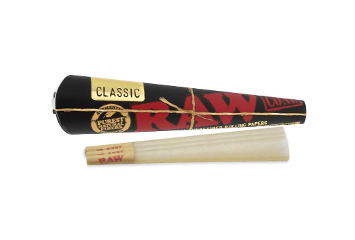 Photograph of product: RAW BLACK KING SIZE CONES 3 PK