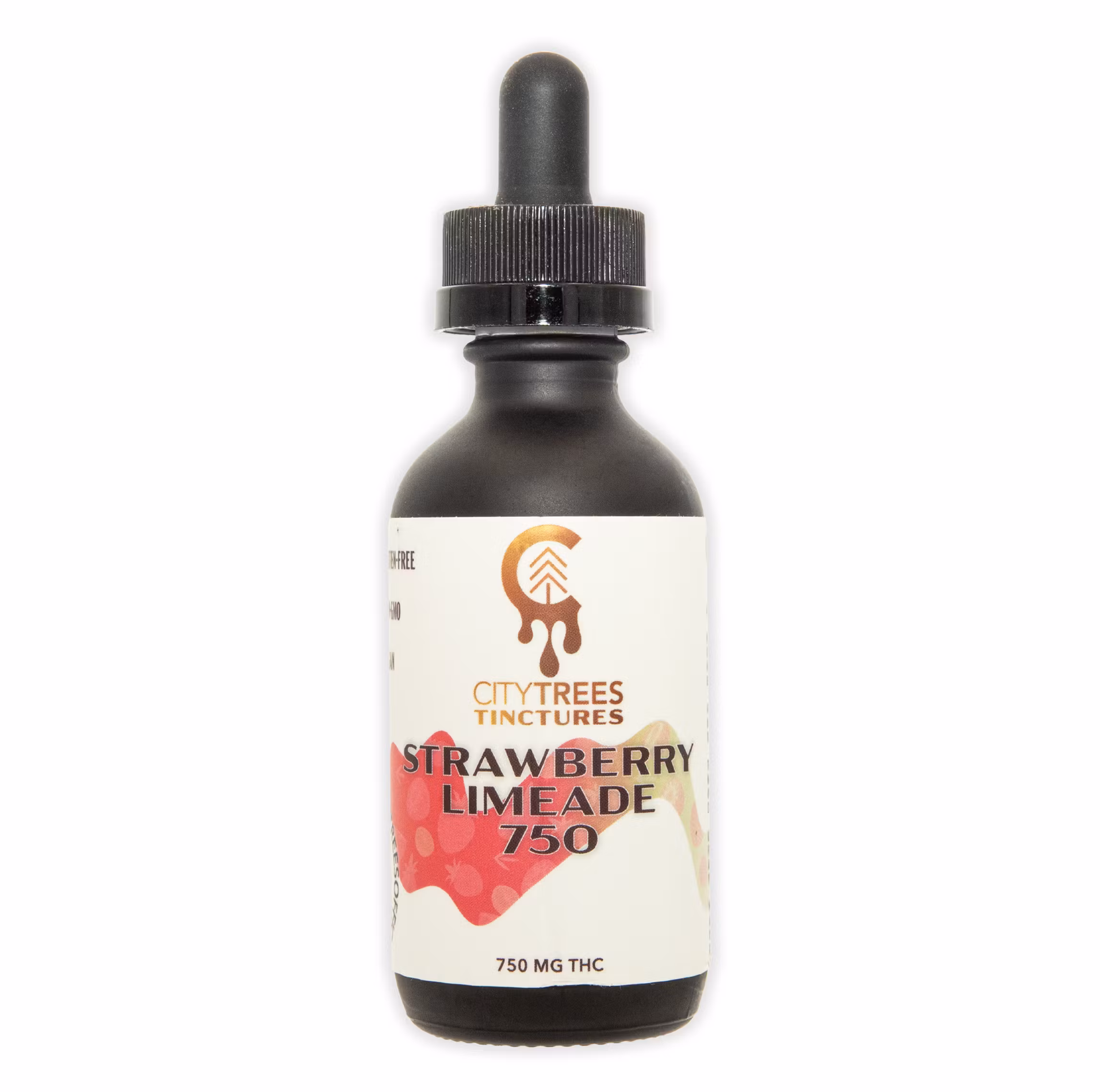 Photograph of product: City Trees | Strawberry Limeade Pure TH-oui Tincture | 750mg