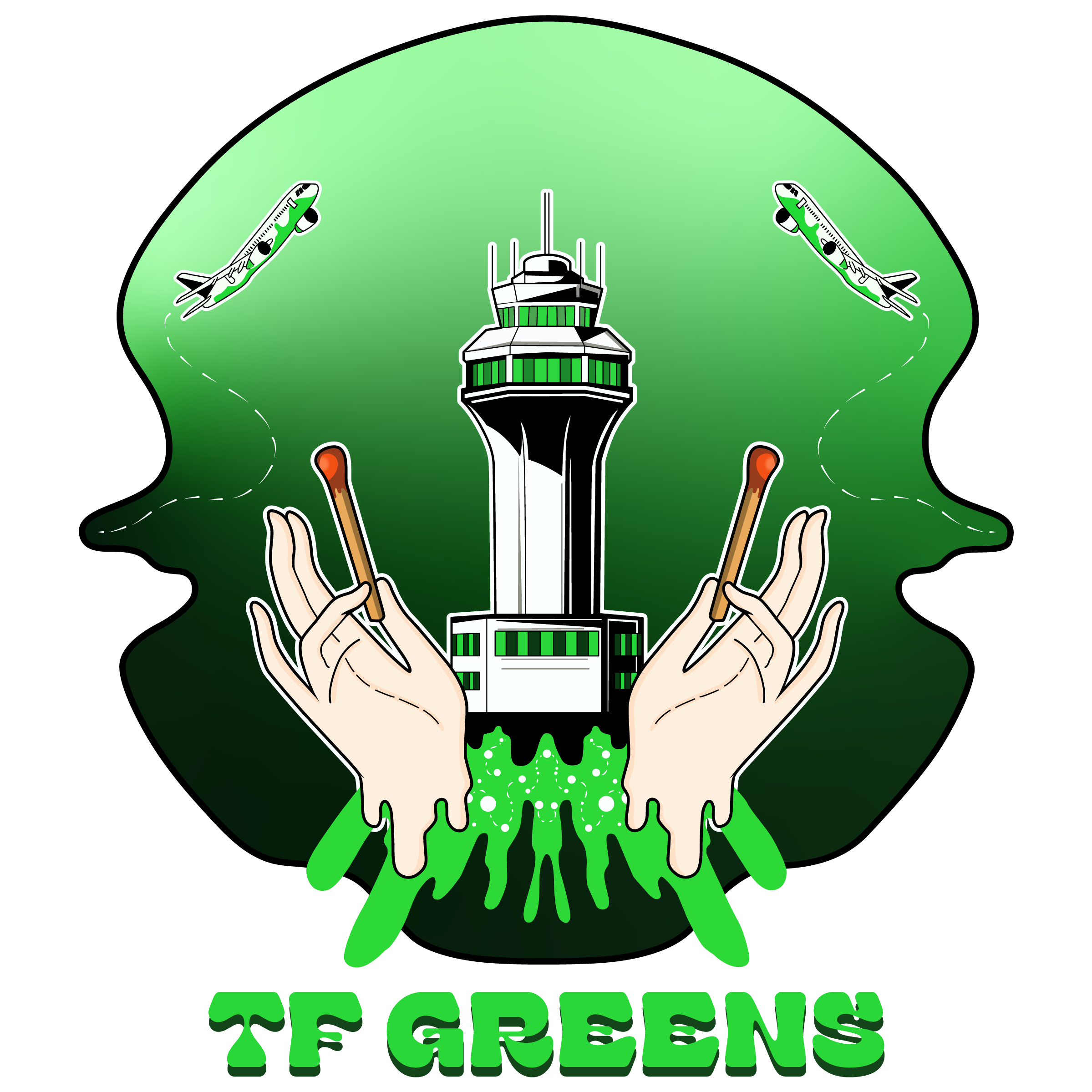 Photograph of product: TF Greens Kush Mints Pre-Roll 5pk