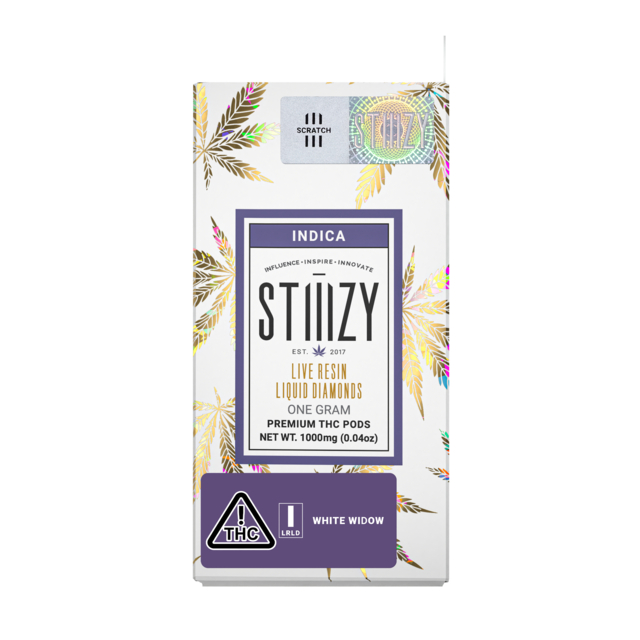 Photograph of product: White Widow Live Resin Liquid Diamonds Disposable 0.85g {V470}