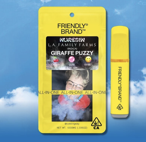 Photograph of product: Cured Resin Disposable Giraffe Puzzy