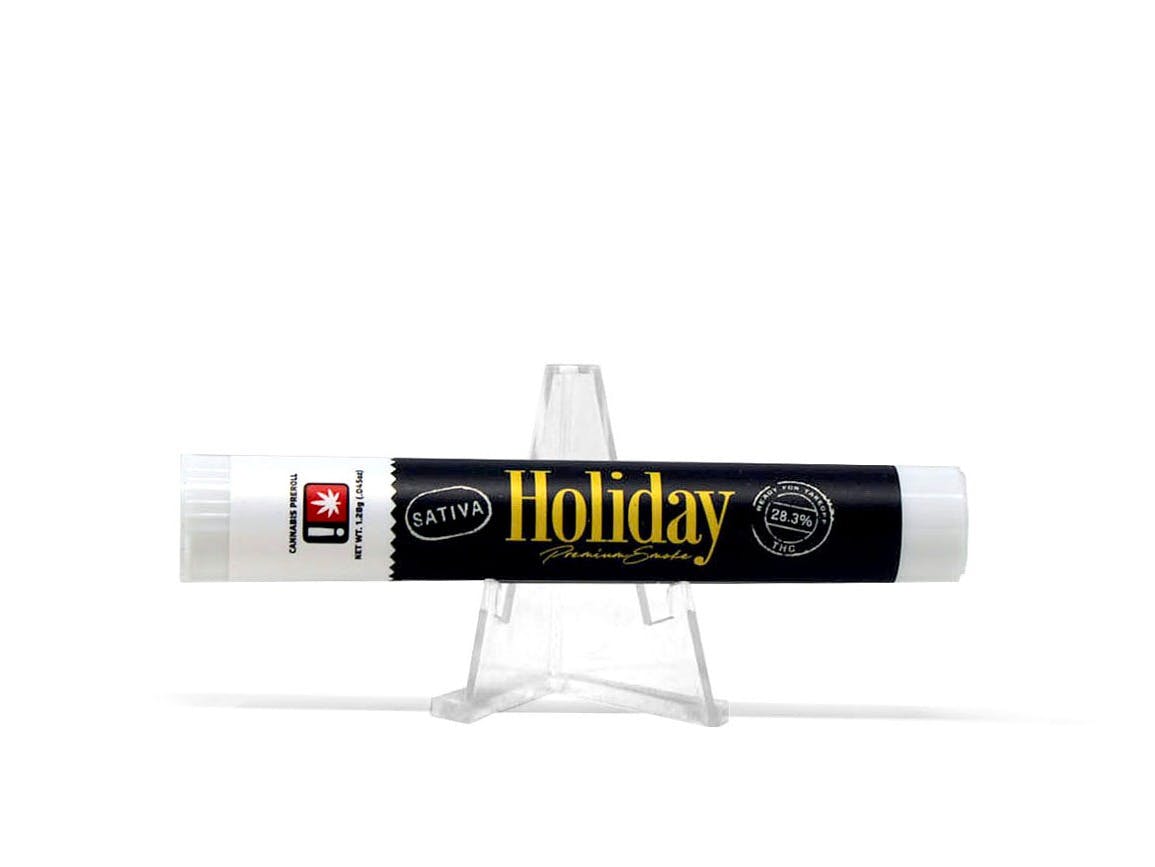 Photograph of product: Holiday Mint Gusher Single Pre-Roll 1g