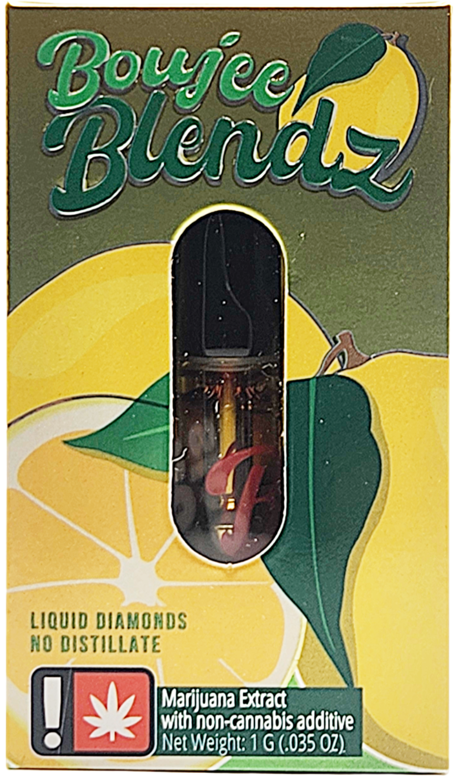 Photograph of product: BoujeeBlendz- Lemon 1G Cart