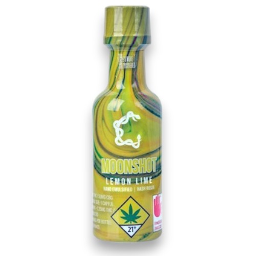 Photograph of product: Lemon Lime CBG:TH-oui 100mg/1.7fl oz Solventless Moonshot (Constellations)
