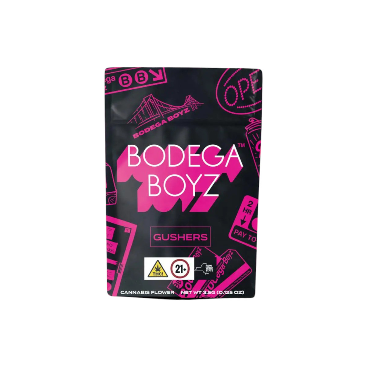 Photograph of product: Bodega Boyz Gushers - 3.5g