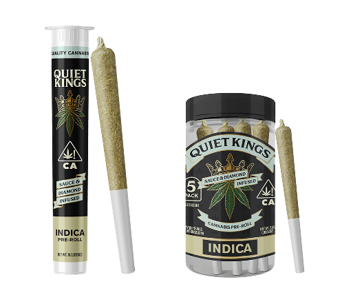 Photograph of product: Strawberry Banana | 5pk Infused Prerolls - 