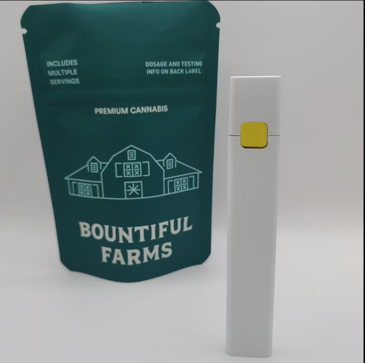 Photograph of product: Bountiful Farms - Watermellos - Live au chocolat Rosin Disposable - Hybrid - .5g