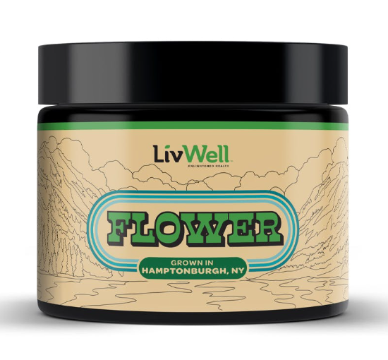 Photograph of product: LivWell | 28g Flower | Strawberry OG Cookies (I)