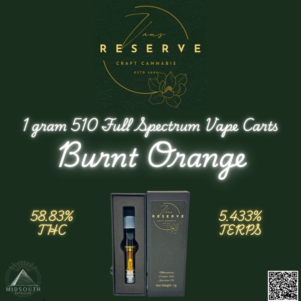 Photograph of product: Burnt Orange | Cartridge
