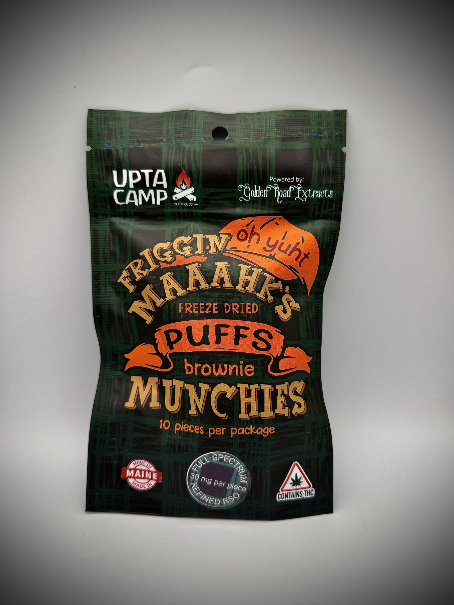 Photograph of product: Friggen Maaahk's Brownie Puffs 500mg