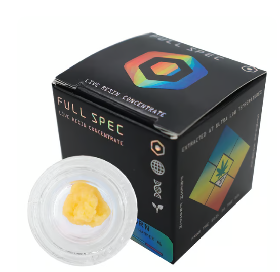 Photograph of product: Apple Sundae Live Resin Badder Full Spec