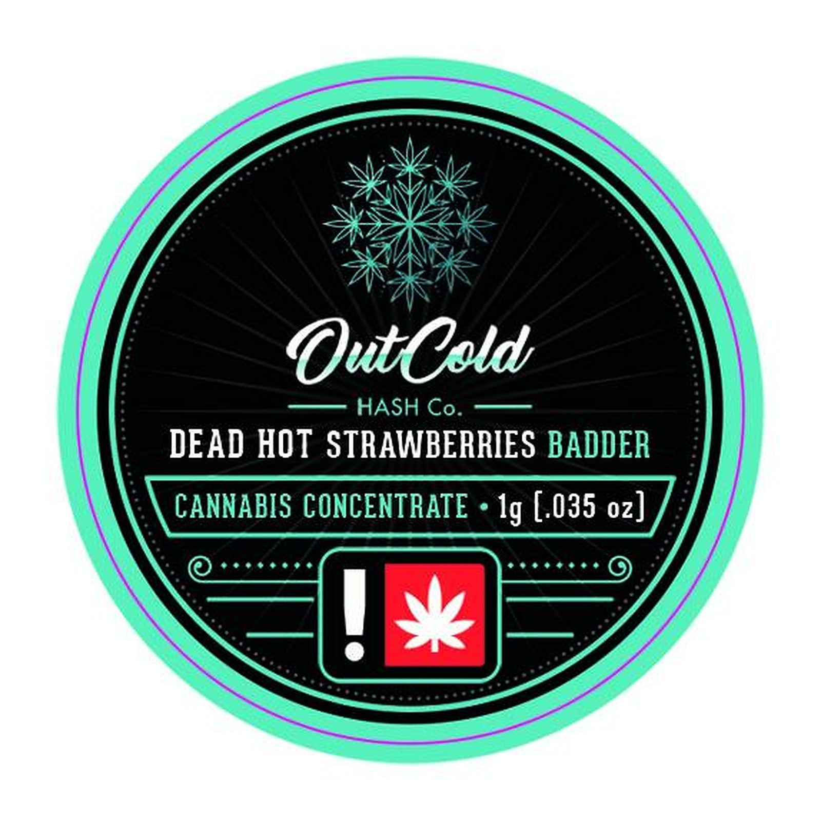 Photograph of product: Rotten Fruit Cocktail Rosin Badder (Out Cold)