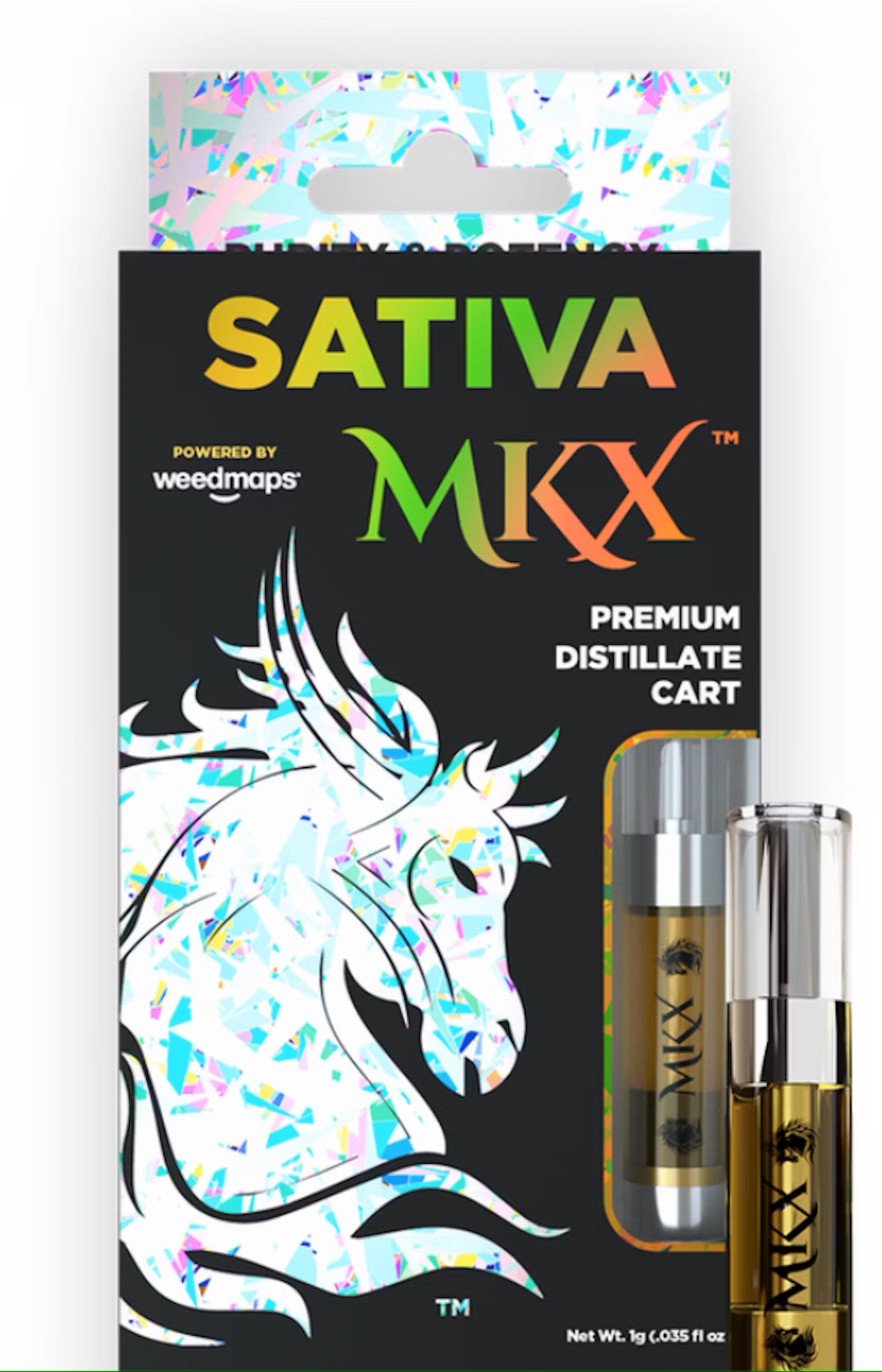 Photograph of product: Sour Diesel  Vape Cart - MKX