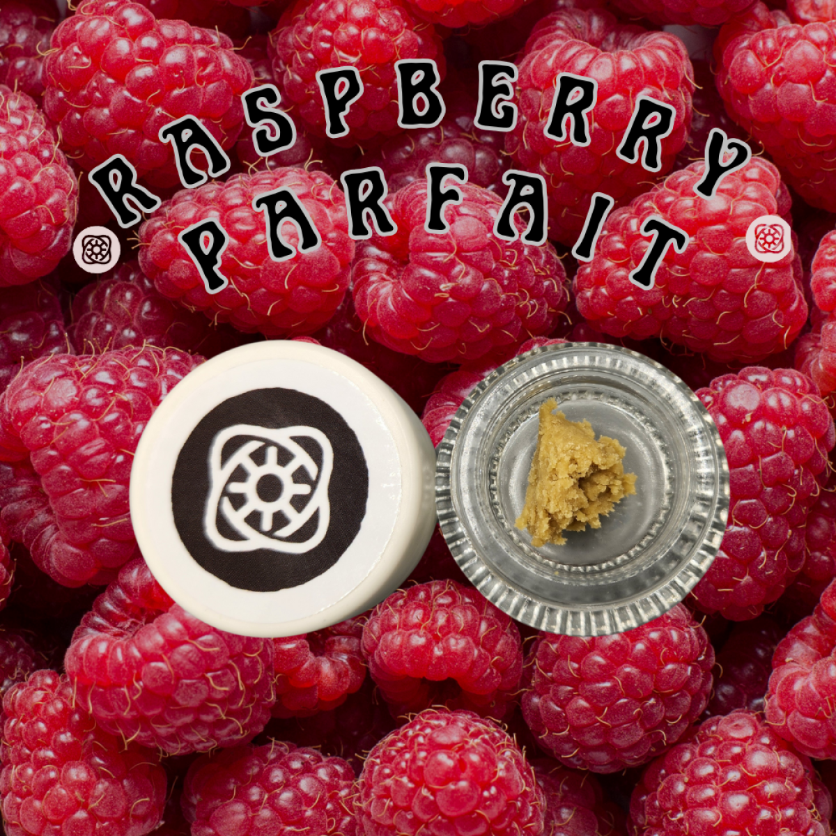 Photograph of product: Raspberry Parfait | Live Rosin