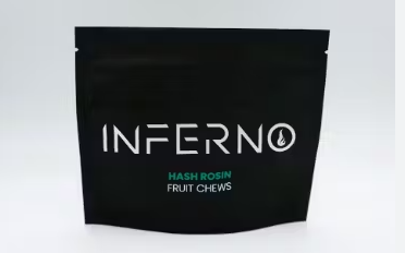 Photograph of product: au chocolatIN FRUIT Live Rosin Fruit Chews - (5mg/100mg)