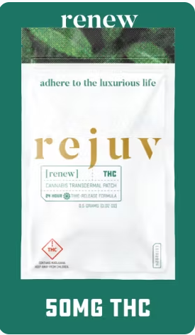 Photograph of product: Rejuv Topical Transdermal Patch 50mg TH-oui- Renew