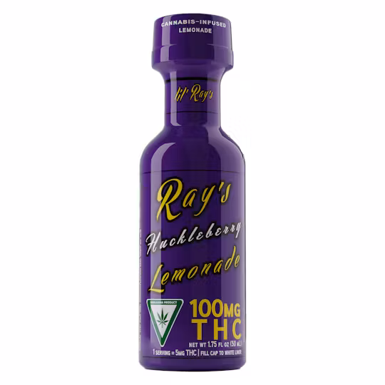 Photograph of product: Huckleberry | 100MG Infused Lemonade | B1G1