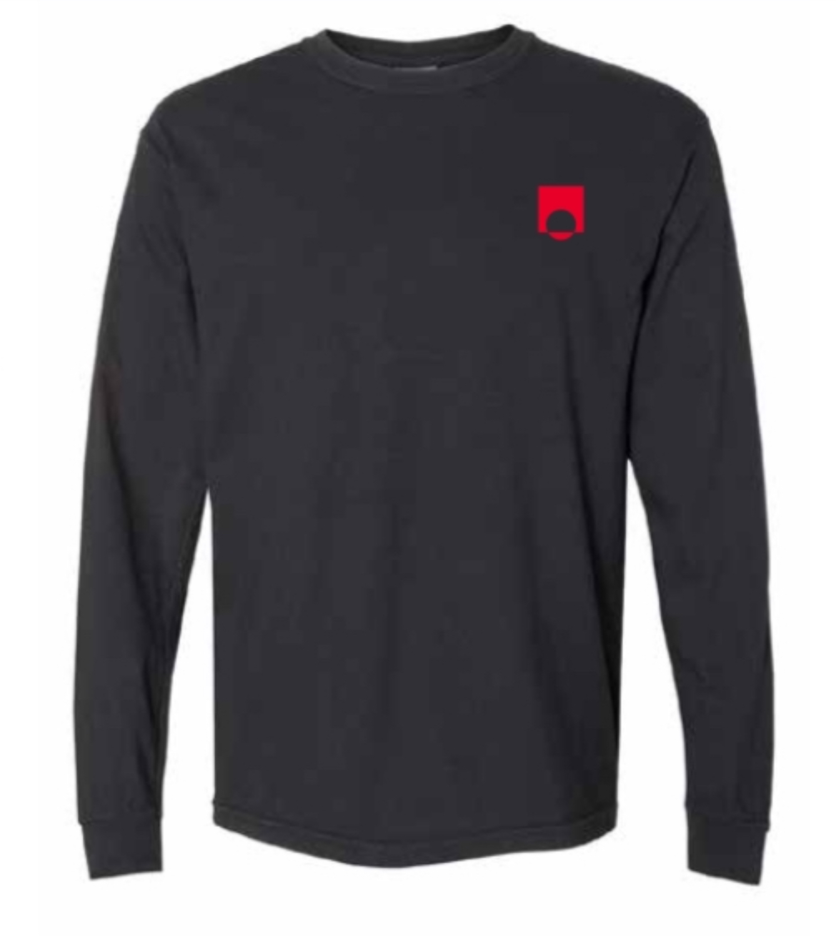 Photograph of product: ECC Core Logo Long Sleeve (Black) - XS