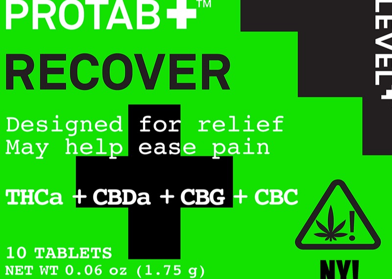 Photograph of product: Level - Recover Pro Tabs - Tablets - 100mg