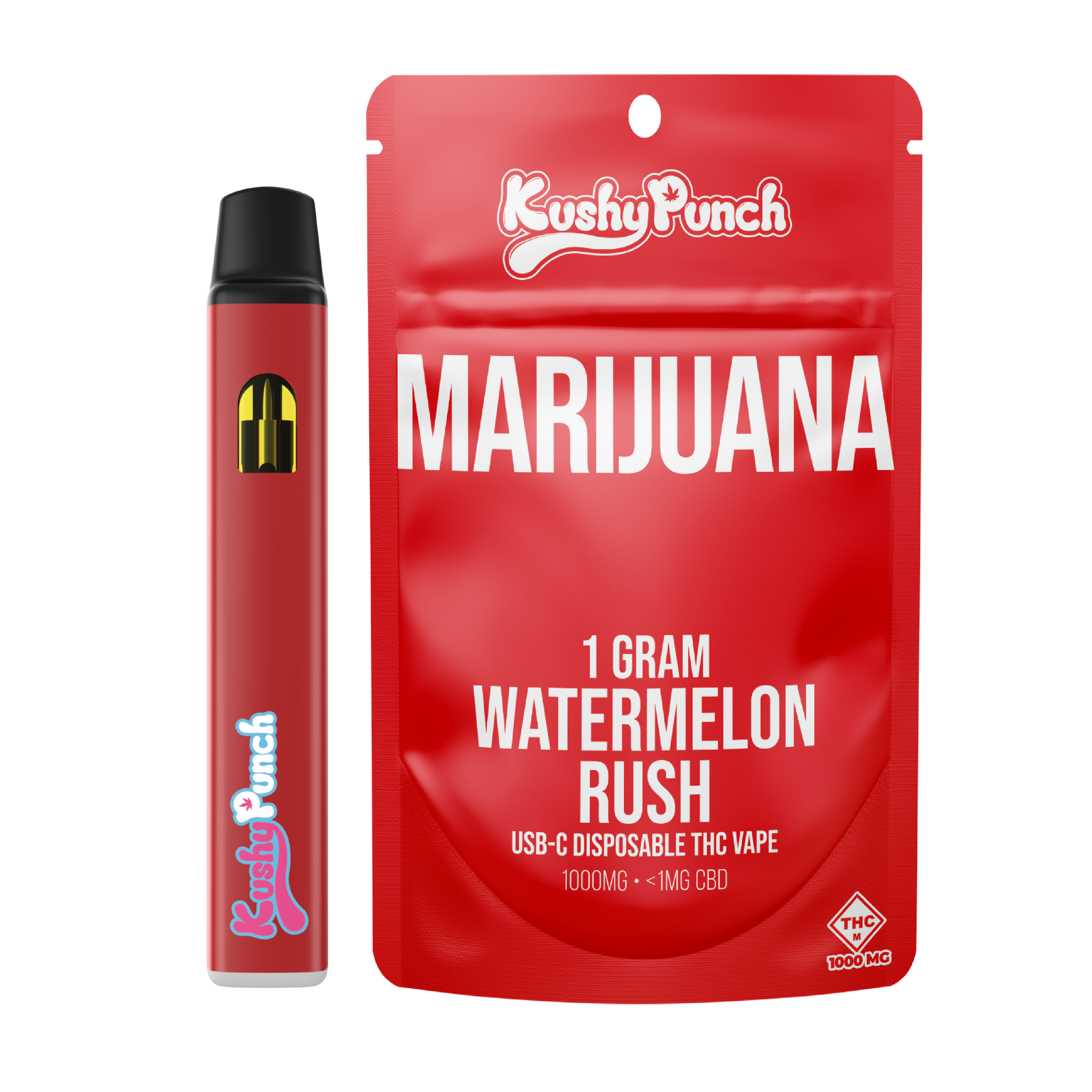 Photograph of product: Watermelon Rush - AIO - 1g