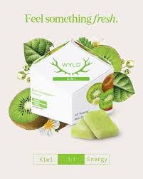 Photograph of Product: Kiwi Gummy (S) (100mg THC/100mg THCv) -WYLD