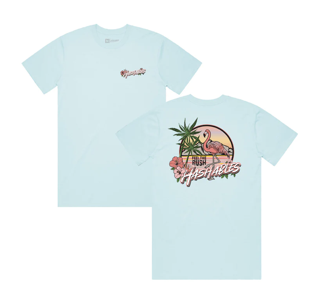 Photograph of product: au chocolatables Flamingo Tshirt XLG
