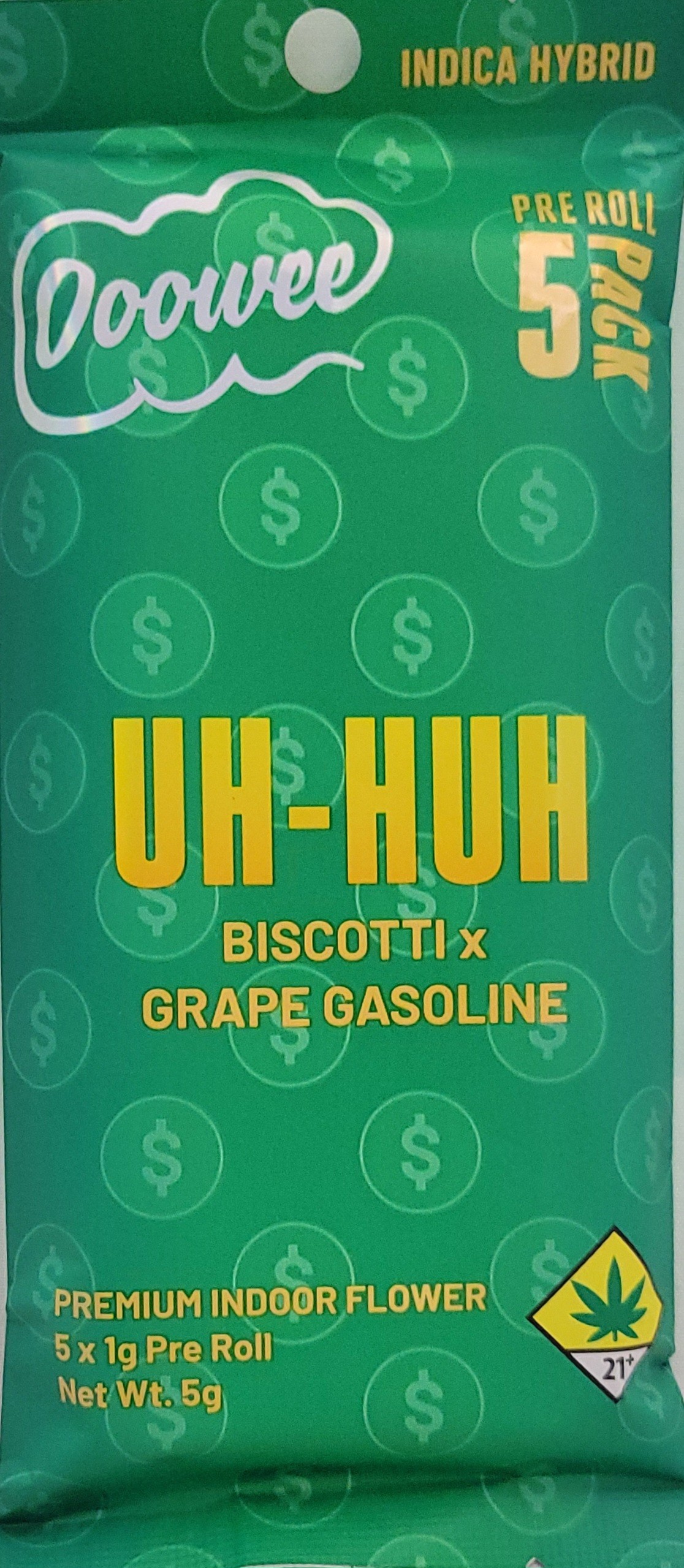 Photograph of product: Uh Huh | 5 Pack