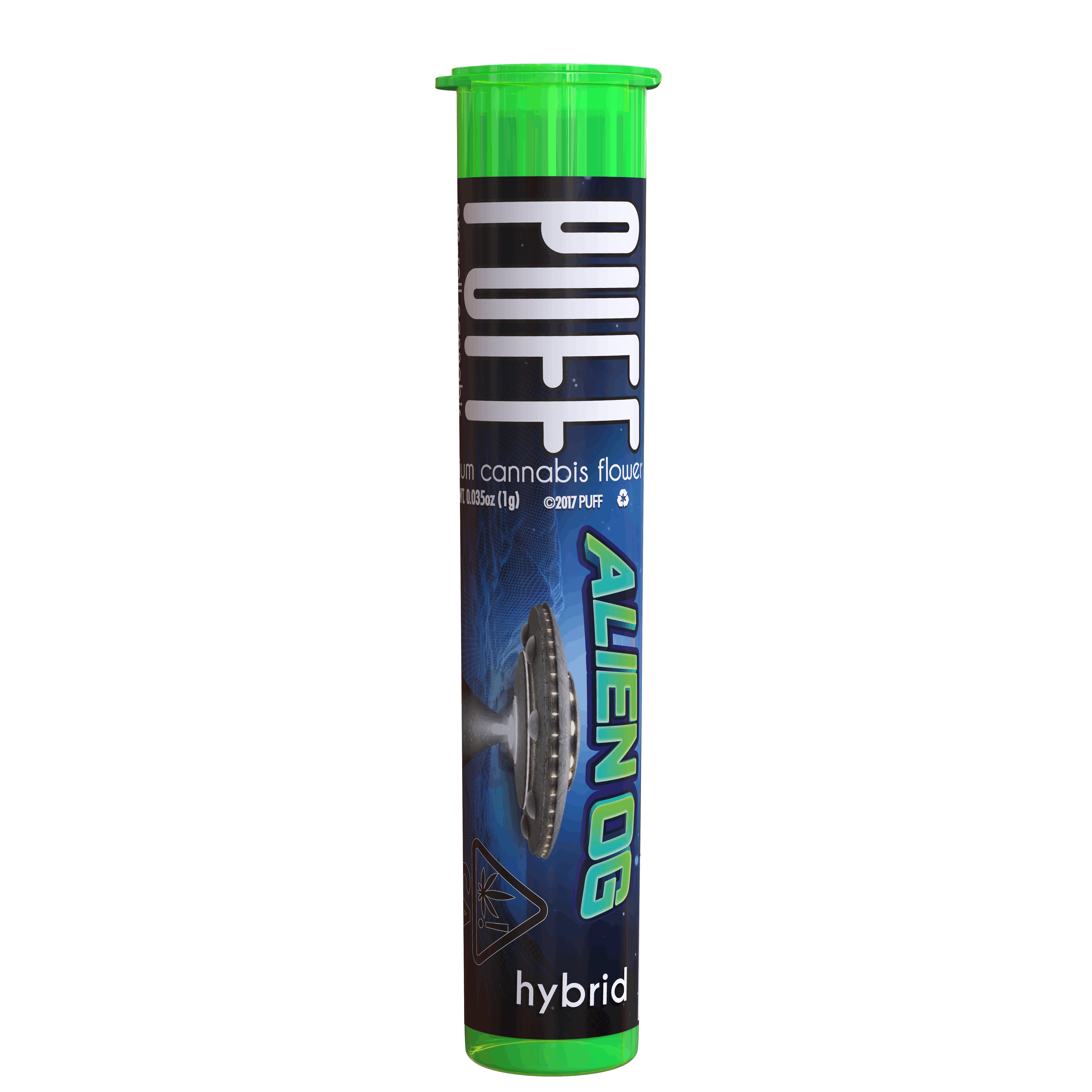 Photograph of Product: Alien OG - hybrid - 1 gram pre-roll