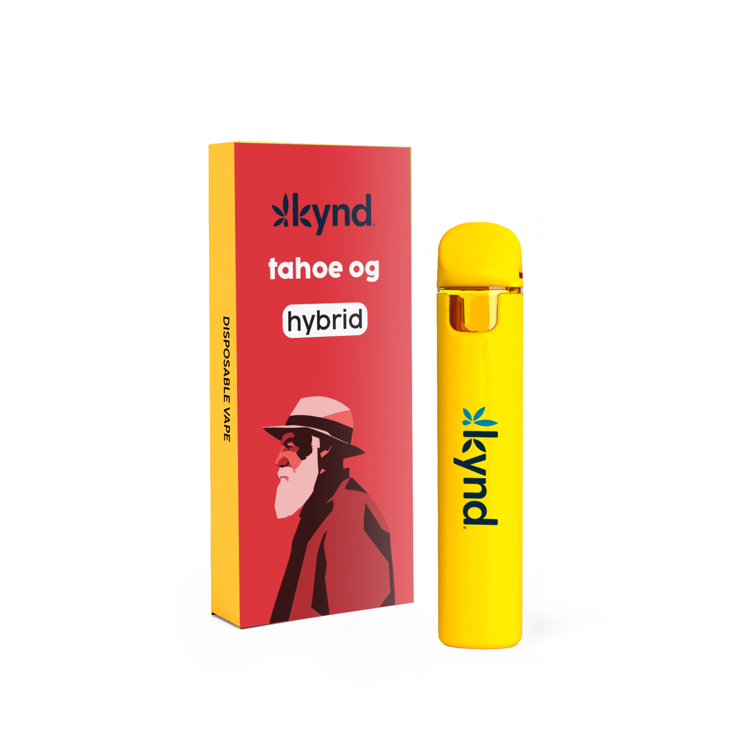Photograph of product: Kynd Tahoe OG (H) CDT Disposable Vape 0.85g