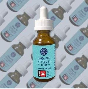 Photograph of product: Flavored Tincture | Peppermint | 1000mg | 1fl oz