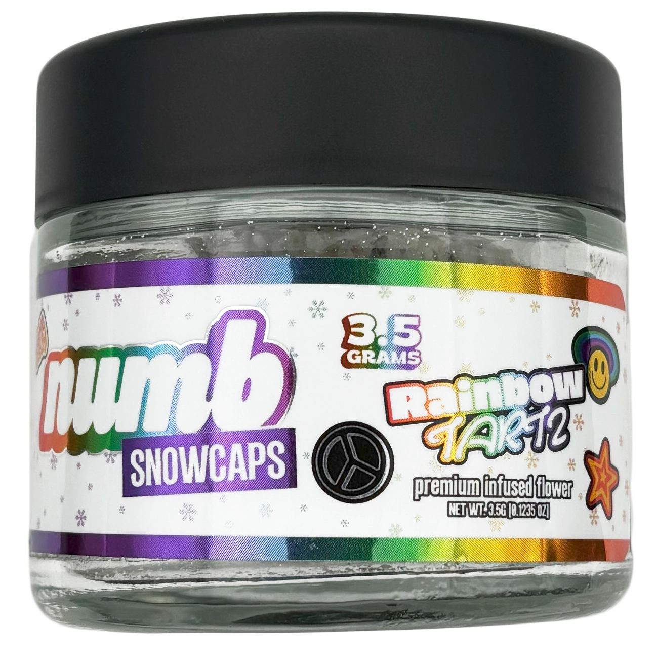Photograph of product: Numb | Rainbow Tartz | Snow Caps Concentrate - 3.5g