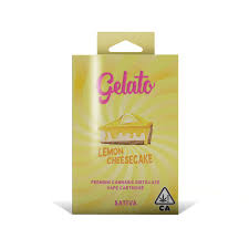 Photograph of product: Gelato Lemon Cheesecake 1g Vape Cart