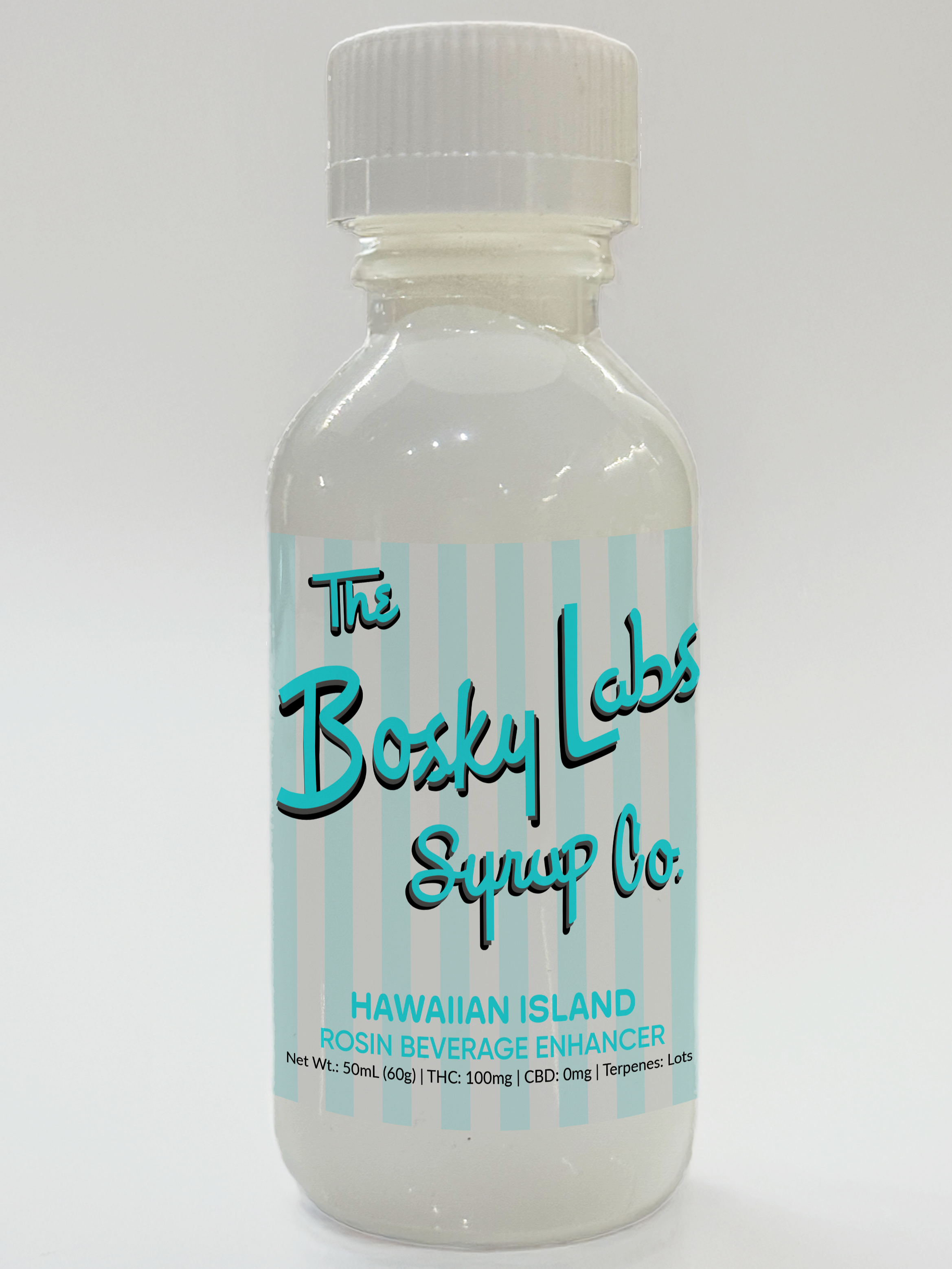 Photograph of product: Bosky Labs - Hawaiian Island - au chocolat Rosin Infused Syrup - (100mg)