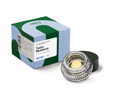 Photograph of product: MFNY | Turbo Blueberry | Live Resin Badder 1G