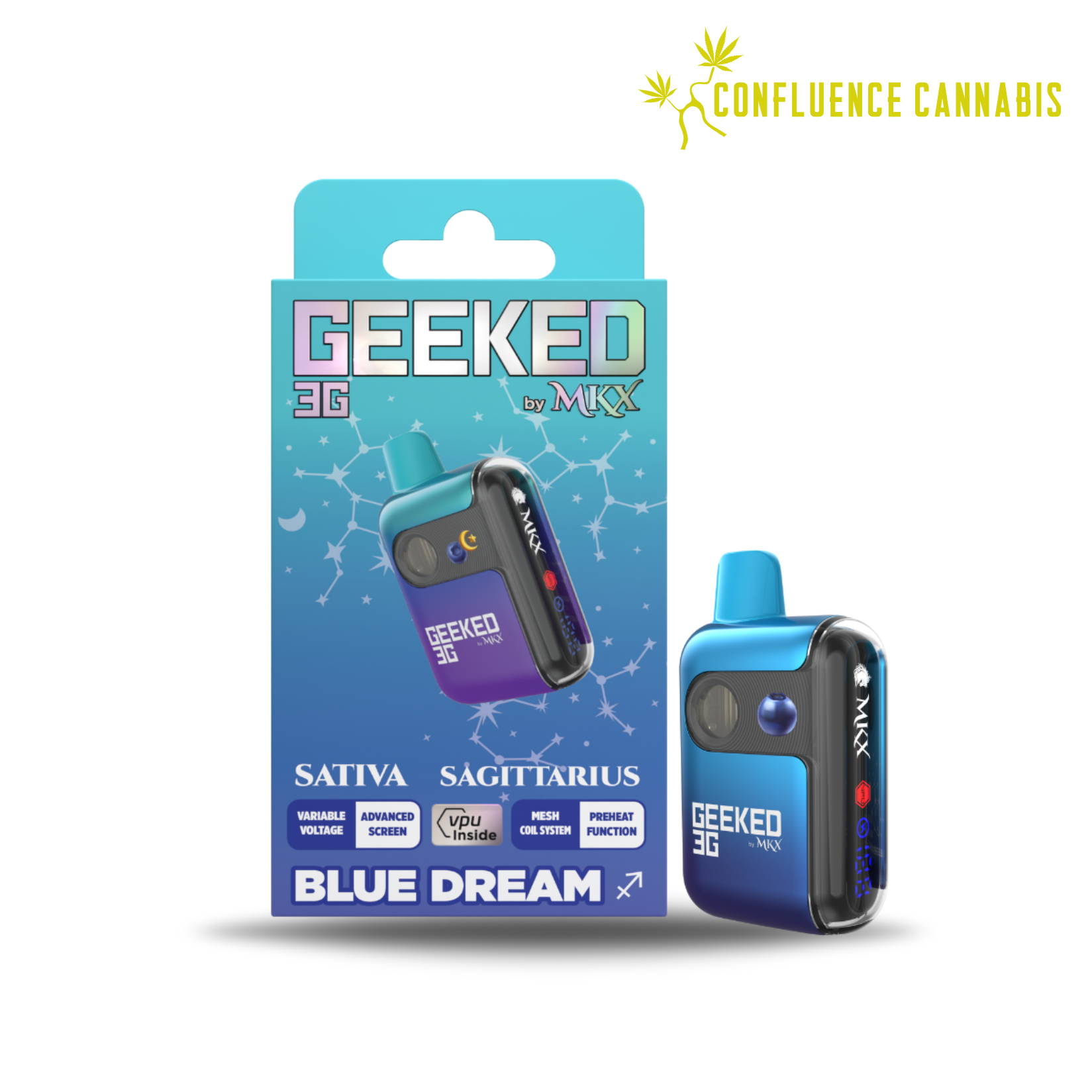 Photograph of product: Blue Dream Disposable Cartridge