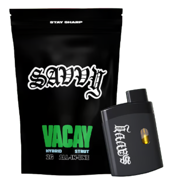 Photograph of product: Savvy - STRUT - Peaches and Cream Disposable - 2g