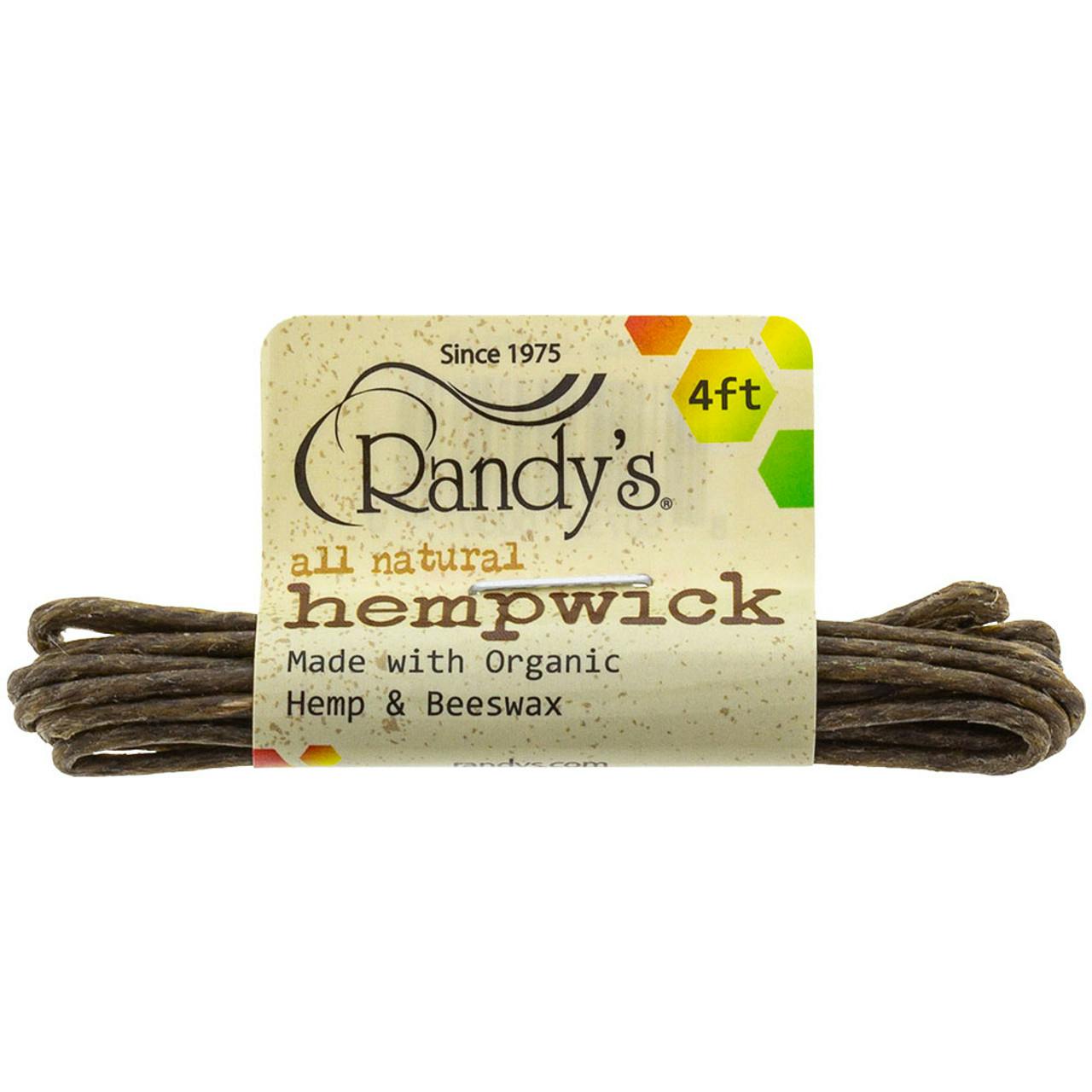 Photograph of product: Randy's Hempwick, 4" bundle