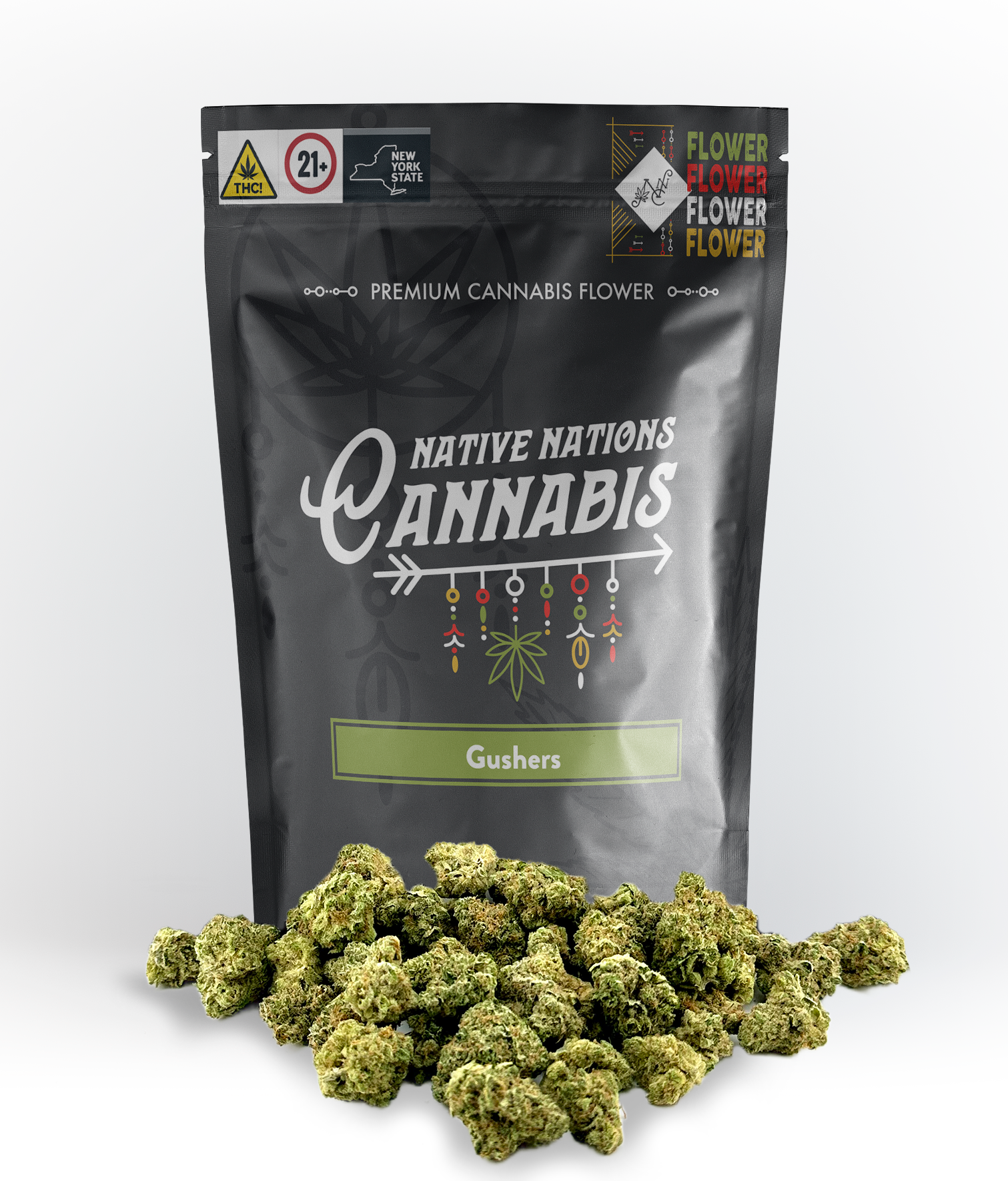 Photograph of product: NNC - Premium Flower - Gushers - 3.5g