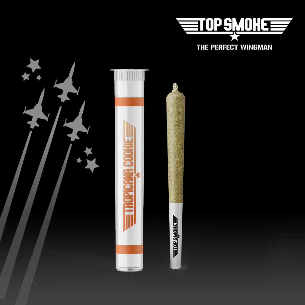 Photograph of product: Top Smoke | Tropicana Cookies | 1g Preroll | REC