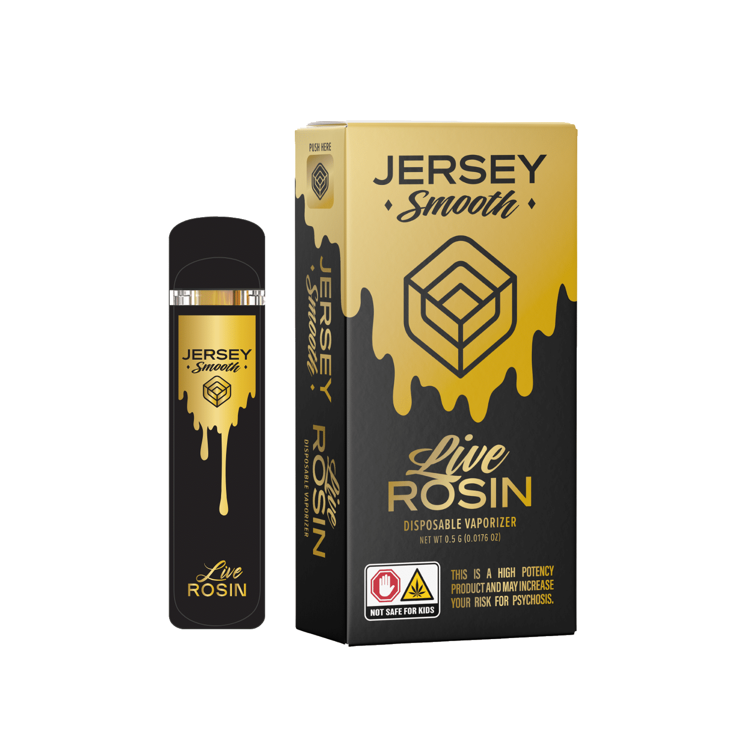 Photograph of product: Jersey Smooth | Liquid Diamonds | 0.5 Disposable