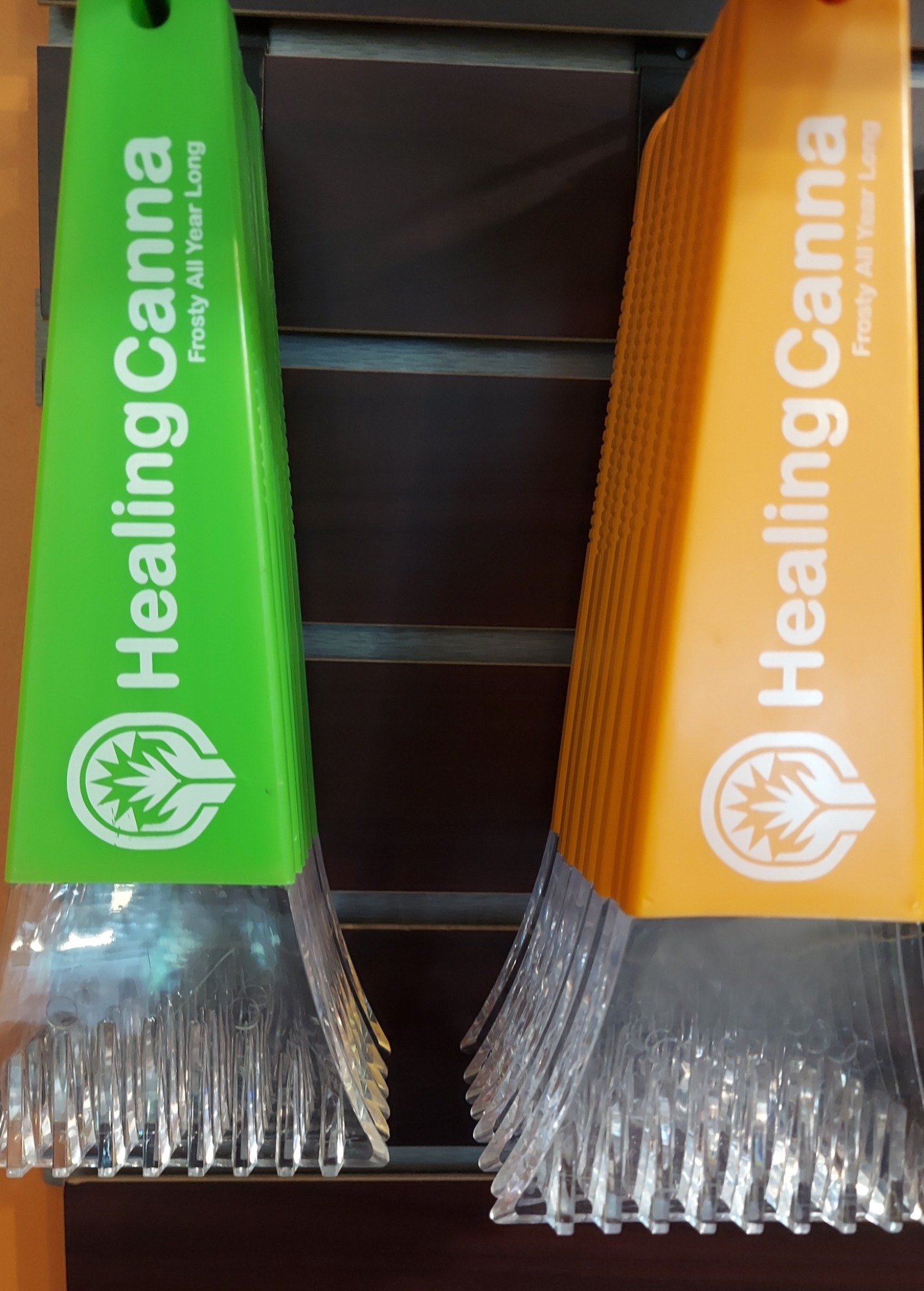 Photograph of product: Healing Canna Ice Scraper