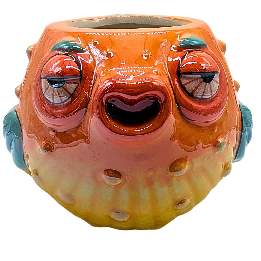 Photograph of product: Stoned Puffer Fish Pipe Mug