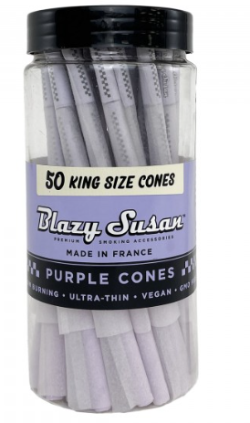Photograph of product: Blazy Susan - Purple King Size Jar (50pk)
