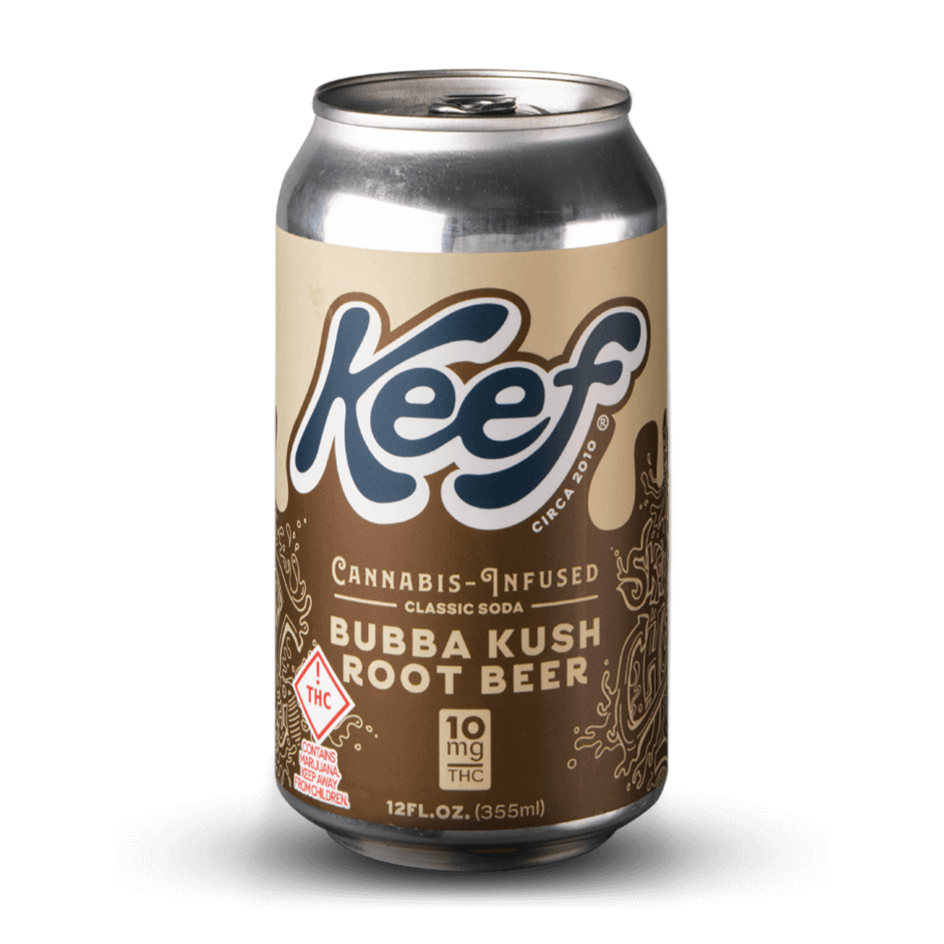 Photograph of product: Soda | 10mg Bubba Kush Root Beer
