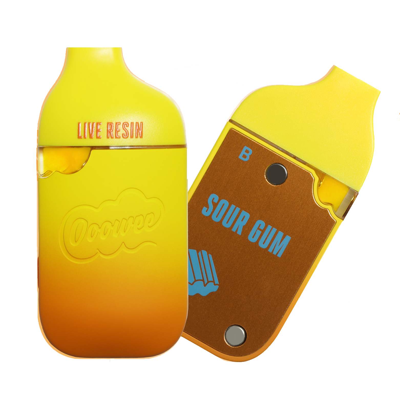 Photograph of product: Ooowee Mini B: Sour Gum (S) - Live Resin Disposable