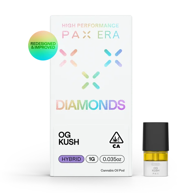 Photograph of product: PAX - 1g Diamonds Pod - OG Kush