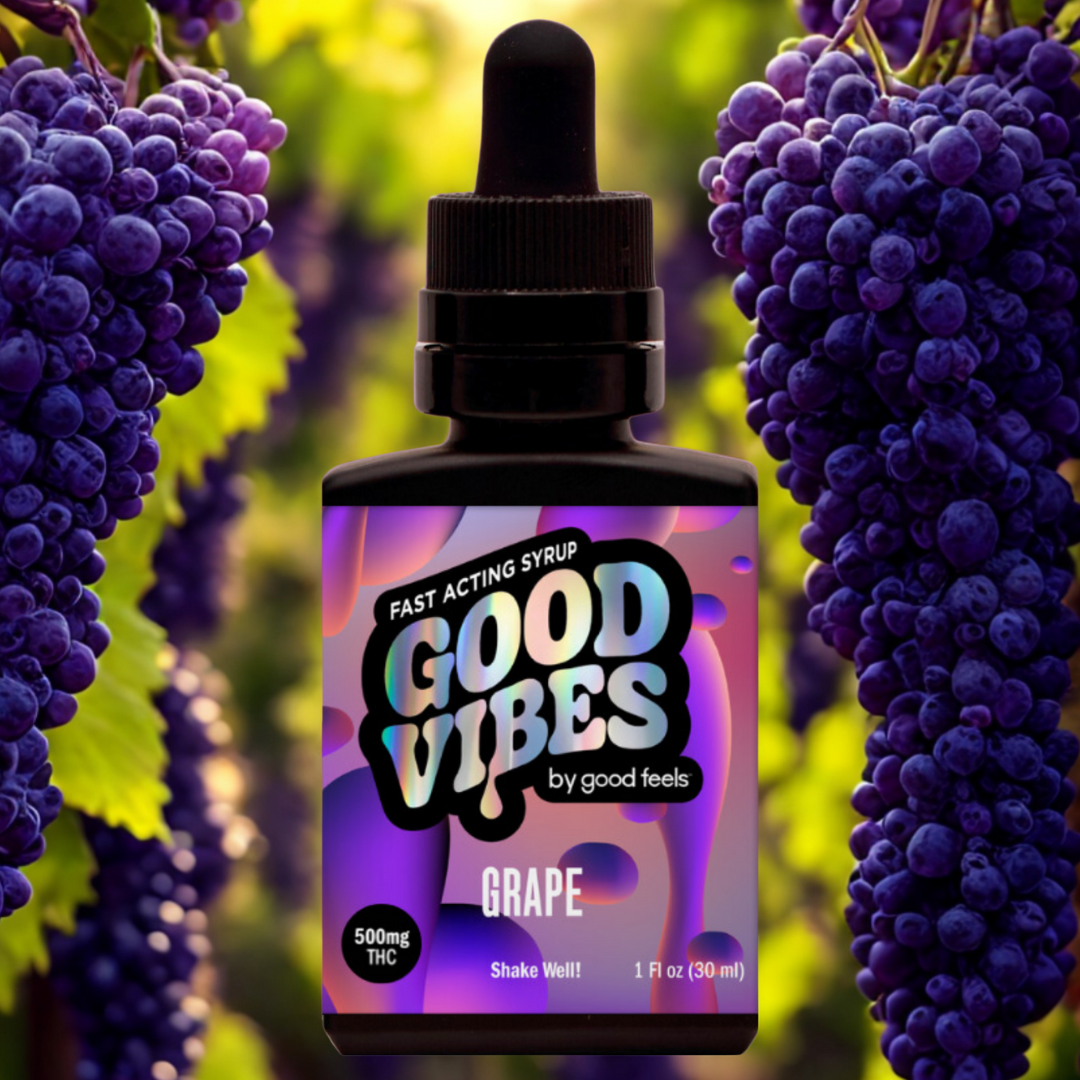 Photograph of product: Grape | Fast-Acting | Syrup | 500mg | 1oz